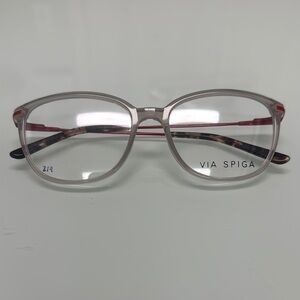 Via Spiga Red and White Eyewear
